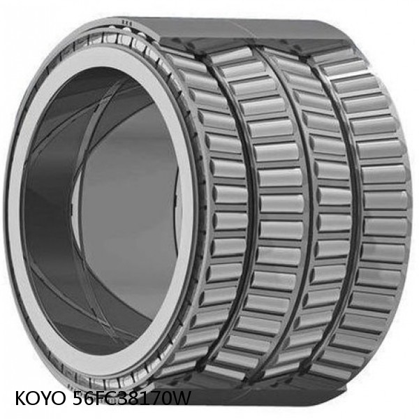 56FC38170W KOYO Four-row cylindrical roller bearings