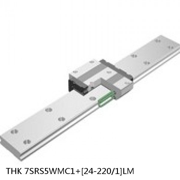 7SRS5WMC1+[24-220/1]LM THK Miniature Linear Guide Caged Ball SRS Series