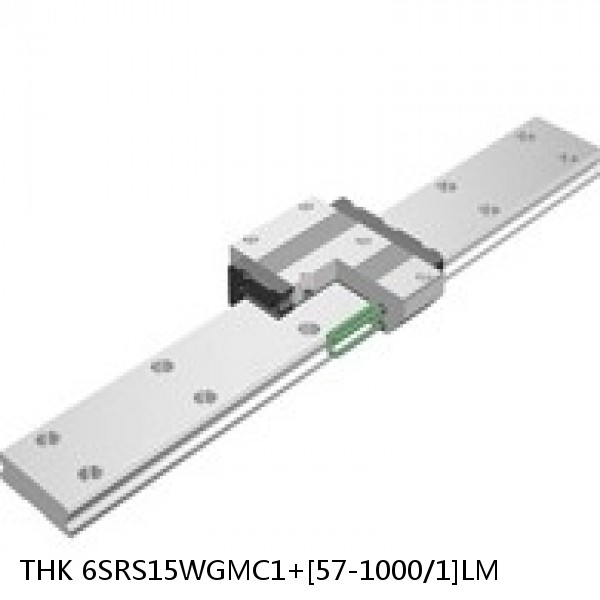6SRS15WGMC1+[57-1000/1]LM THK Miniature Linear Guide Full Ball SRS-G Accuracy and Preload Selectable