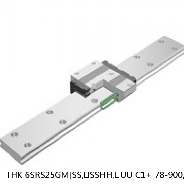 6SRS25GM[SS,​SSHH,​UU]C1+[78-900/1]LM THK Miniature Linear Guide Full Ball SRS-G Accuracy and Preload Selectable