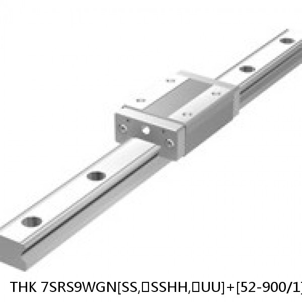7SRS9WGN[SS,​SSHH,​UU]+[52-900/1]LM THK Miniature Linear Guide Full Ball SRS-G Accuracy and Preload Selectable