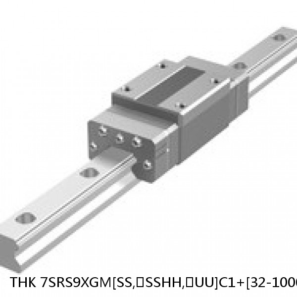 7SRS9XGM[SS,​SSHH,​UU]C1+[32-1000/1]LM THK Miniature Linear Guide Full Ball SRS-G Accuracy and Preload Selectable