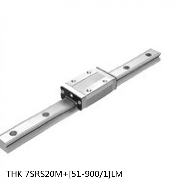 7SRS20M+[51-900/1]LM THK Miniature Linear Guide Caged Ball SRS Series