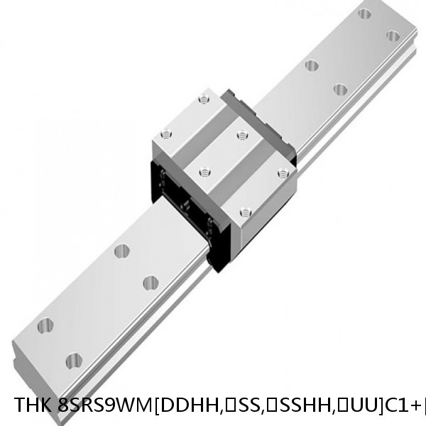 8SRS9WM[DDHH,​SS,​SSHH,​UU]C1+[40-1000/1]LM THK Miniature Linear Guide Caged Ball SRS Series