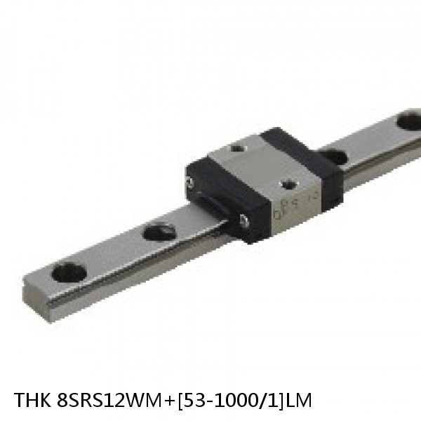 8SRS12WM+[53-1000/1]LM THK Miniature Linear Guide Caged Ball SRS Series
