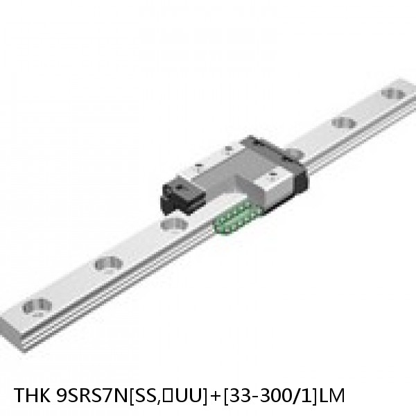 9SRS7N[SS,​UU]+[33-300/1]LM THK Miniature Linear Guide Caged Ball SRS Series