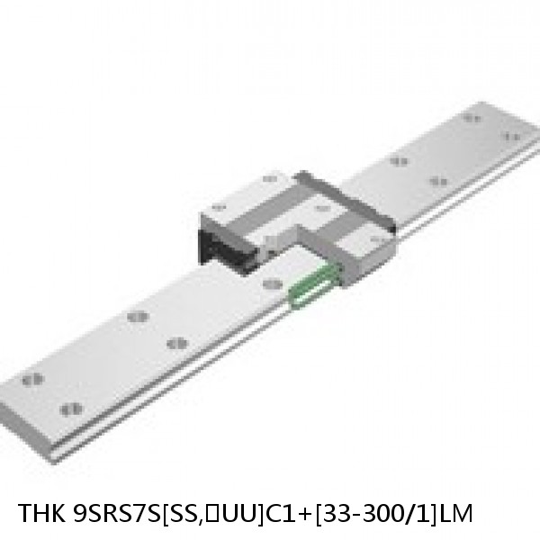 9SRS7S[SS,​UU]C1+[33-300/1]LM THK Miniature Linear Guide Caged Ball SRS Series