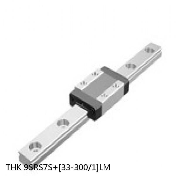 9SRS7S+[33-300/1]LM THK Miniature Linear Guide Caged Ball SRS Series