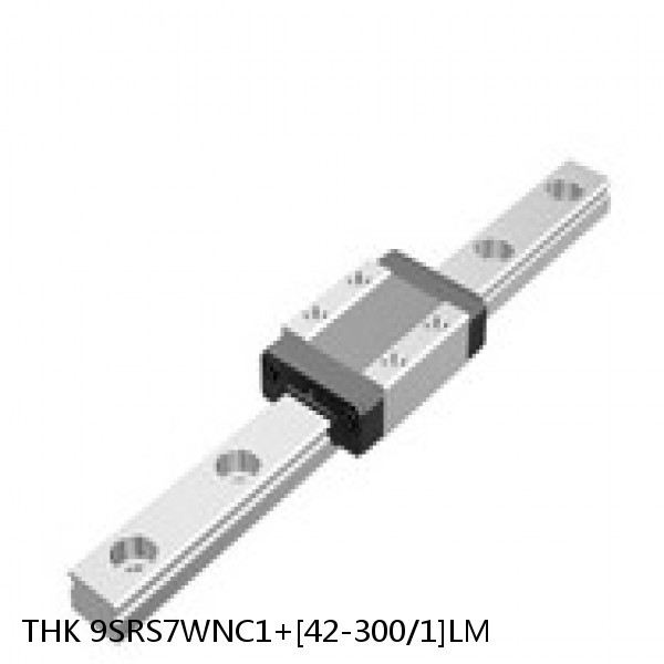 9SRS7WNC1+[42-300/1]LM THK Miniature Linear Guide Caged Ball SRS Series