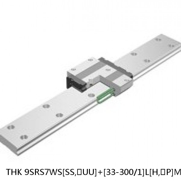 9SRS7WS[SS,​UU]+[33-300/1]L[H,​P]M THK Miniature Linear Guide Caged Ball SRS Series