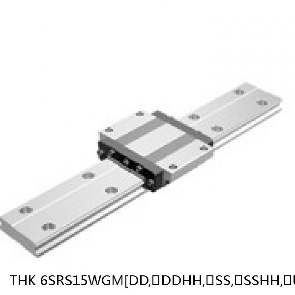 6SRS15WGM[DD,​DDHH,​SS,​SSHH,​UU]C1+[57-1000/1]L[H,​P]M THK Miniature Linear Guide Full Ball SRS-G Accuracy and Preload Selectable