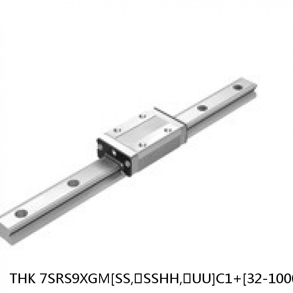 7SRS9XGM[SS,​SSHH,​UU]C1+[32-1000/1]L[H,​P]M THK Miniature Linear Guide Full Ball SRS-G Accuracy and Preload Selectable