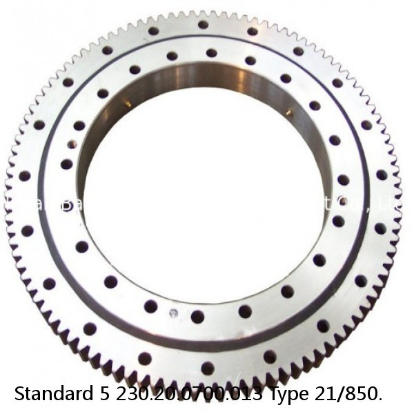 230.20.0700.013 Type 21/850. Standard 5 Slewing Ring Bearings