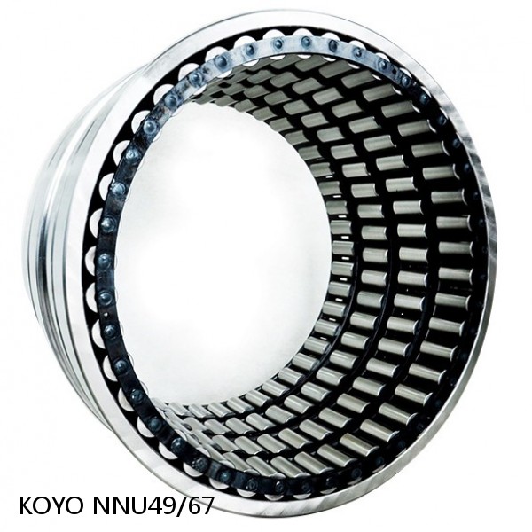 NNU49/67 KOYO Double-row cylindrical roller bearings