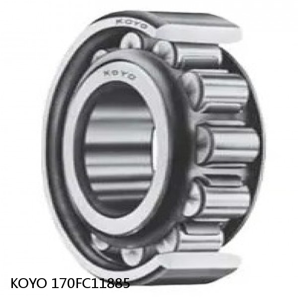 170FC11885 KOYO Four-row cylindrical roller bearings