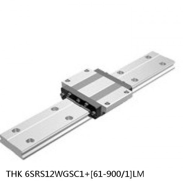 6SRS12WGSC1+[61-900/1]LM THK Miniature Linear Guide Full Ball SRS-G Accuracy and Preload Selectable