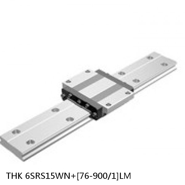 6SRS15WN+[76-900/1]LM THK Miniature Linear Guide Caged Ball SRS Series