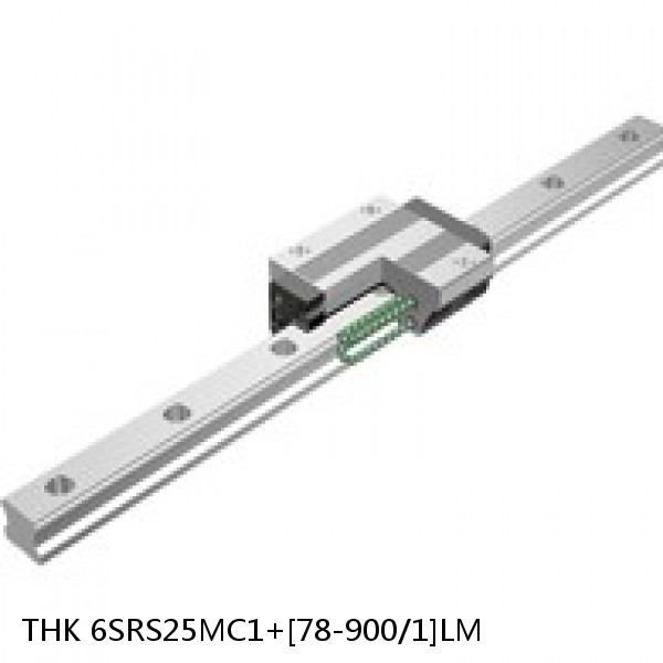 6SRS25MC1+[78-900/1]LM THK Miniature Linear Guide Caged Ball SRS Series