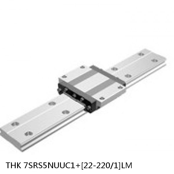 7SRS5NUUC1+[22-220/1]LM THK Miniature Linear Guide Caged Ball SRS Series