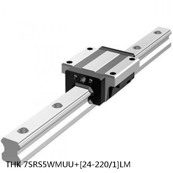 7SRS5WMUU+[24-220/1]LM THK Miniature Linear Guide Caged Ball SRS Series