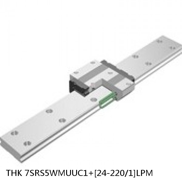 7SRS5WMUUC1+[24-220/1]LPM THK Miniature Linear Guide Caged Ball SRS Series