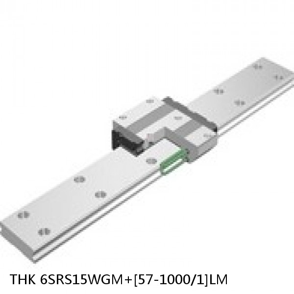 6SRS15WGM+[57-1000/1]LM THK Miniature Linear Guide Full Ball SRS-G Accuracy and Preload Selectable