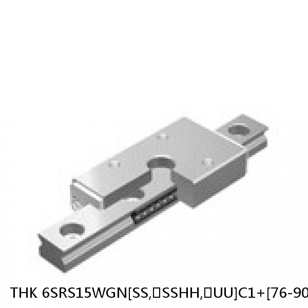 6SRS15WGN[SS,​SSHH,​UU]C1+[76-900/1]L[H,​P]M THK Miniature Linear Guide Full Ball SRS-G Accuracy and Preload Selectable