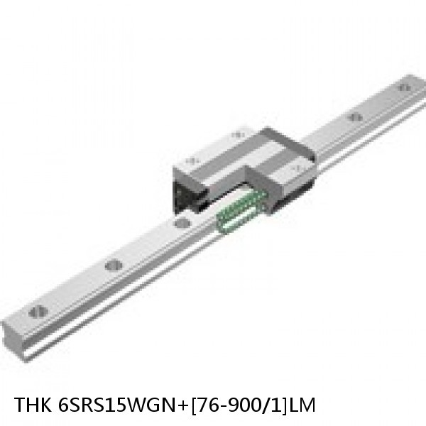 6SRS15WGN+[76-900/1]LM THK Miniature Linear Guide Full Ball SRS-G Accuracy and Preload Selectable