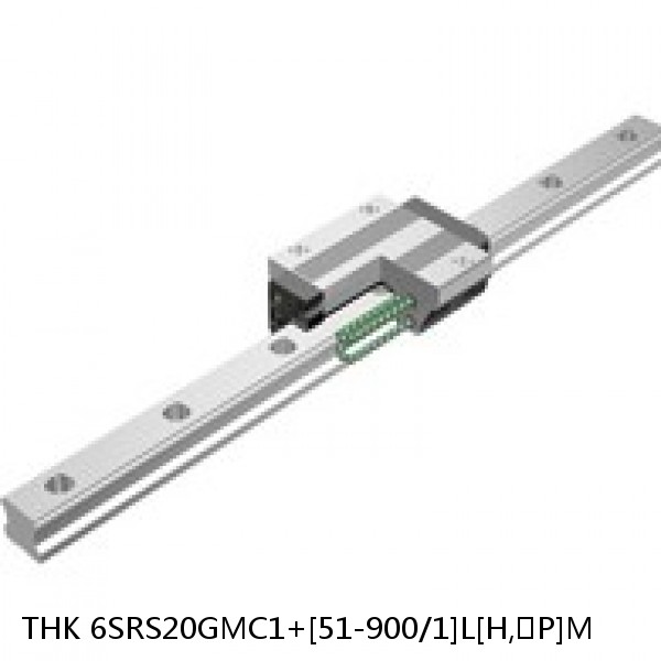 6SRS20GMC1+[51-900/1]L[H,​P]M THK Miniature Linear Guide Full Ball SRS-G Accuracy and Preload Selectable