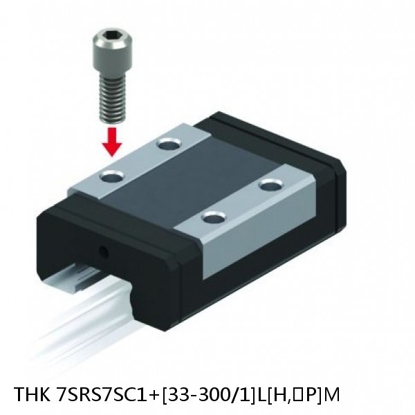 7SRS7SC1+[33-300/1]L[H,​P]M THK Miniature Linear Guide Caged Ball SRS Series