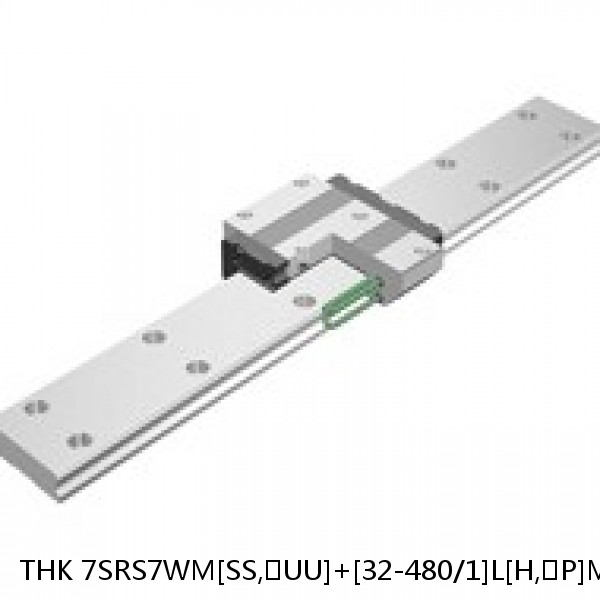 7SRS7WM[SS,​UU]+[32-480/1]L[H,​P]M THK Miniature Linear Guide Caged Ball SRS Series