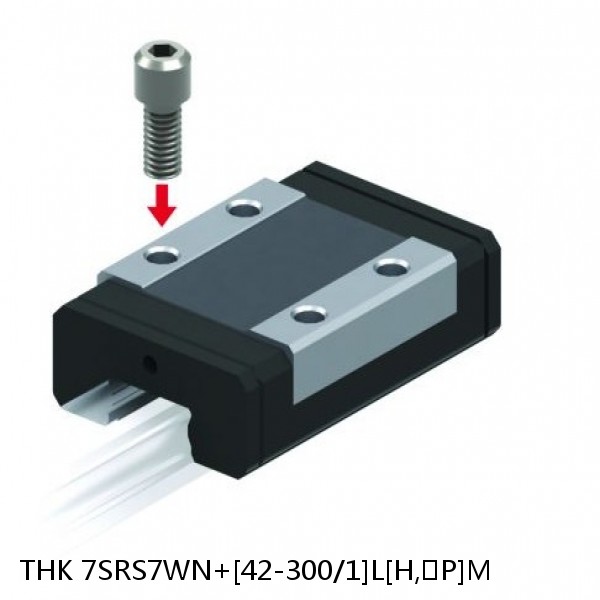 7SRS7WN+[42-300/1]L[H,​P]M THK Miniature Linear Guide Caged Ball SRS Series