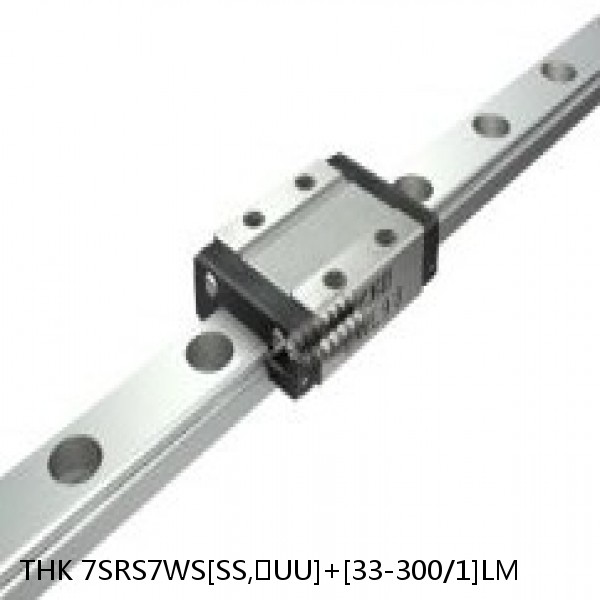 7SRS7WS[SS,​UU]+[33-300/1]LM THK Miniature Linear Guide Caged Ball SRS Series