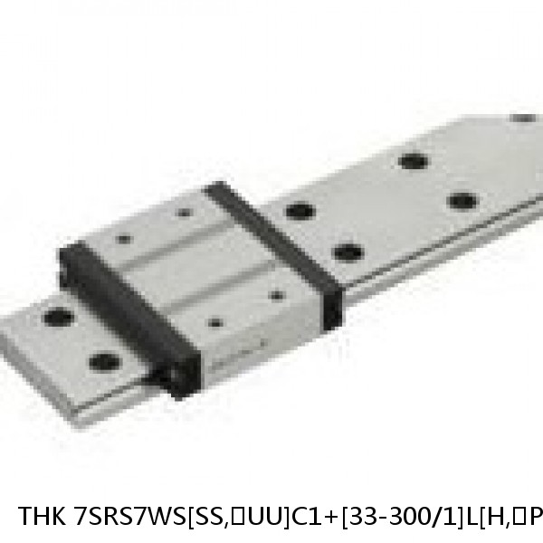 7SRS7WS[SS,​UU]C1+[33-300/1]L[H,​P]M THK Miniature Linear Guide Caged Ball SRS Series