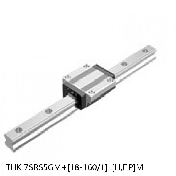 7SRS5GM+[18-160/1]L[H,​P]M THK Miniature Linear Guide Full Ball SRS-G Accuracy and Preload Selectable