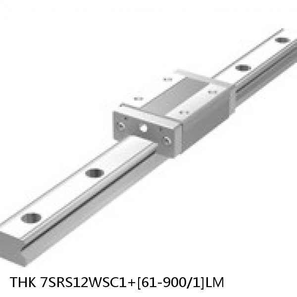 7SRS12WSC1+[61-900/1]LM THK Miniature Linear Guide Caged Ball SRS Series