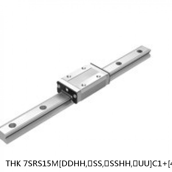 7SRS15M[DDHH,​SS,​SSHH,​UU]C1+[44-1000/1]LM THK Miniature Linear Guide Caged Ball SRS Series