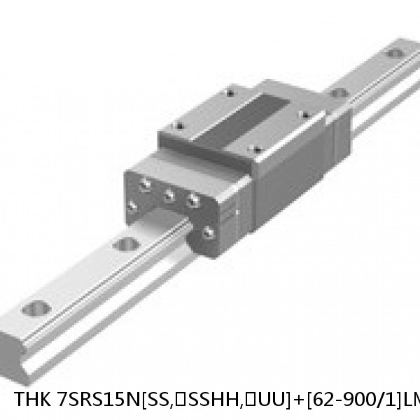 7SRS15N[SS,​SSHH,​UU]+[62-900/1]LM THK Miniature Linear Guide Caged Ball SRS Series