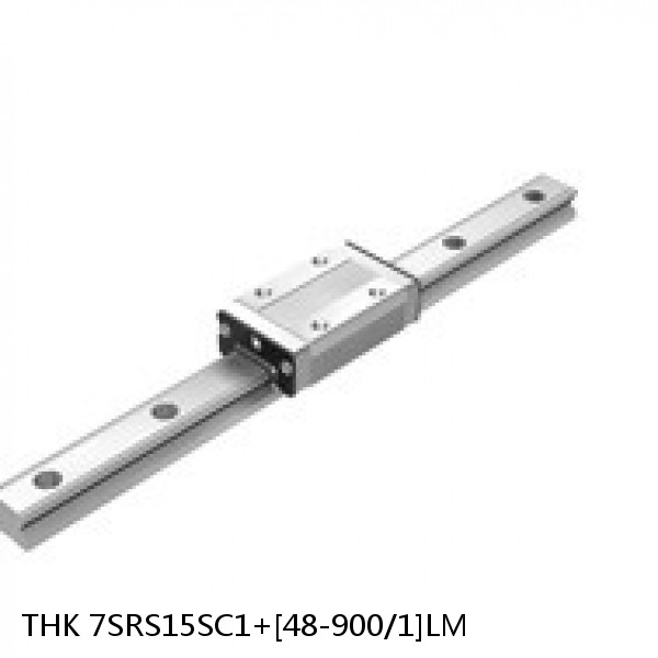 7SRS15SC1+[48-900/1]LM THK Miniature Linear Guide Caged Ball SRS Series