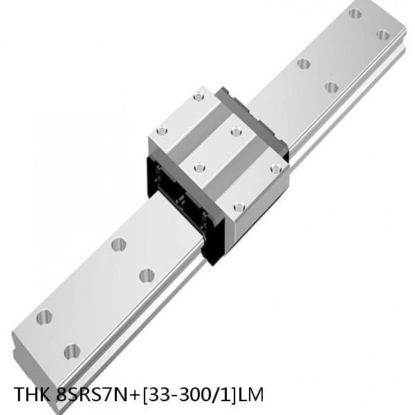 8SRS7N+[33-300/1]LM THK Miniature Linear Guide Caged Ball SRS Series