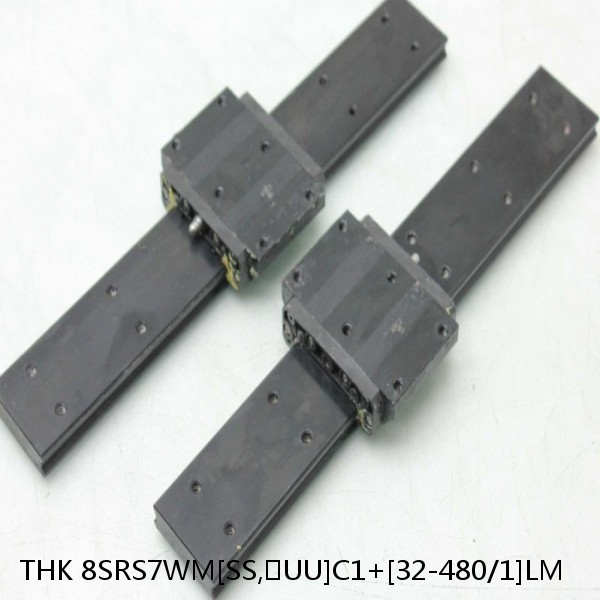 8SRS7WM[SS,​UU]C1+[32-480/1]LM THK Miniature Linear Guide Caged Ball SRS Series